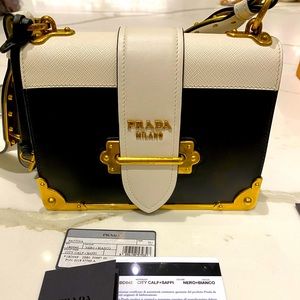 💯authentic NEW PRADA Large Cashier Crossbody Bag